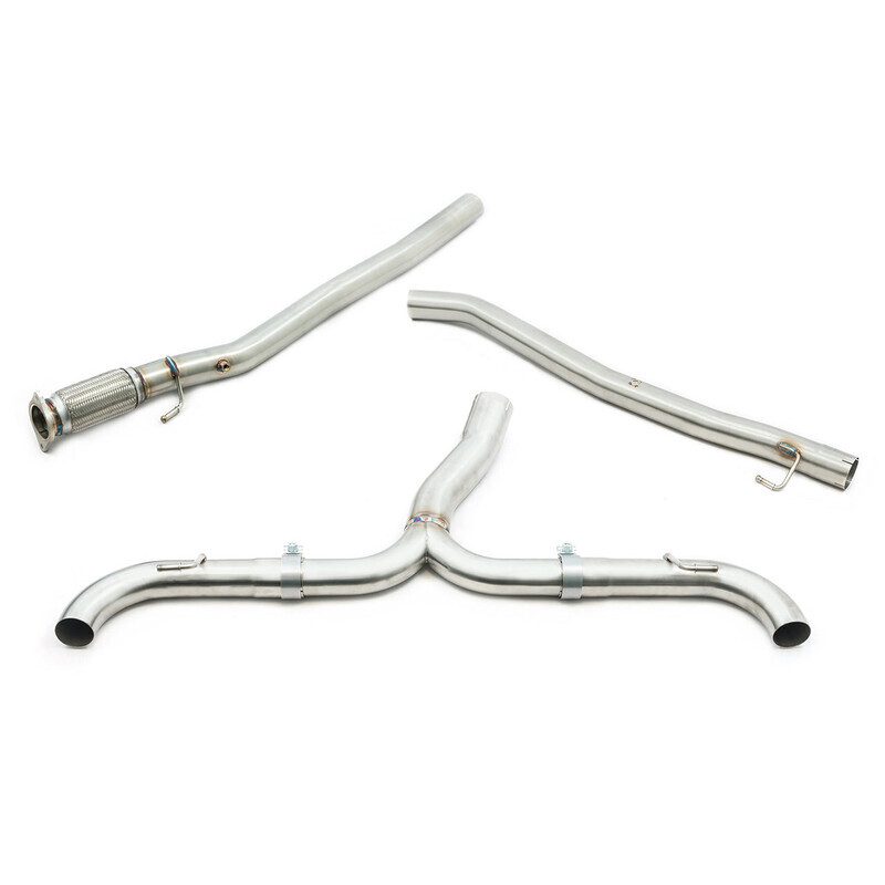 Cobra Sport "Venom Box Delete" Valved Cat Back Exhaust System for Mercedes A 35 AMG (2018+)