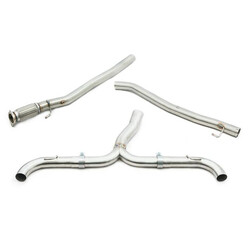Cobra Sport "Venom Box Delete" Valved Cat Back Exhaust System for Mercedes A 35 AMG Sedan (2019+)