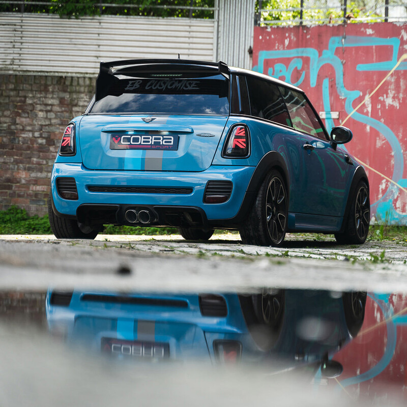 Cobra Sport "Venom Box Delete" Cat Back Exhaust System for Mini John Cooper Works R56/R57 (08-14)