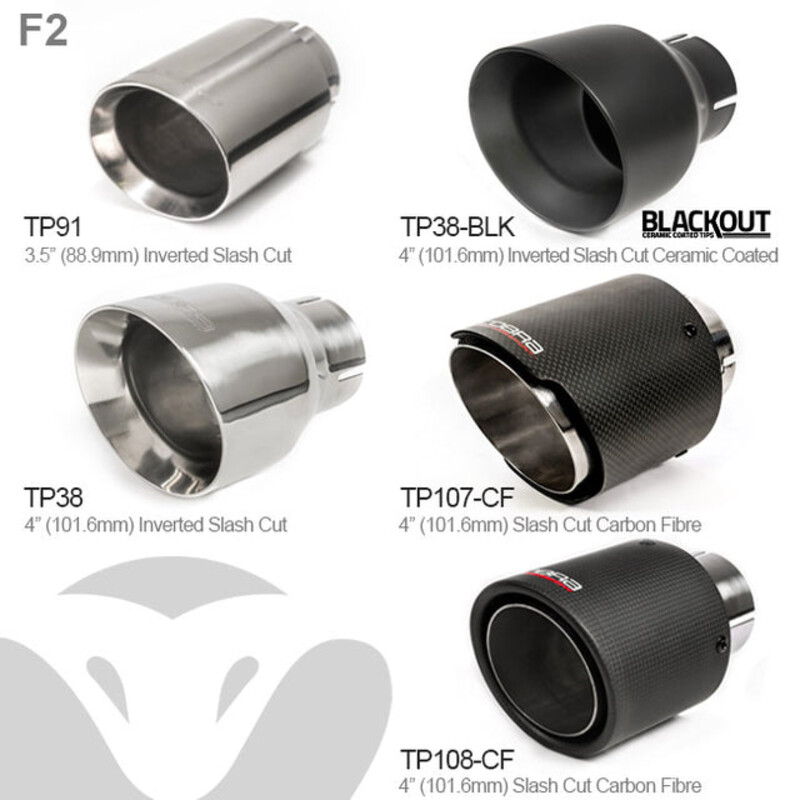 Cobra Sport Valved GPF Back Exhaust System for Mini Cooper S F56 LCI (19-21)