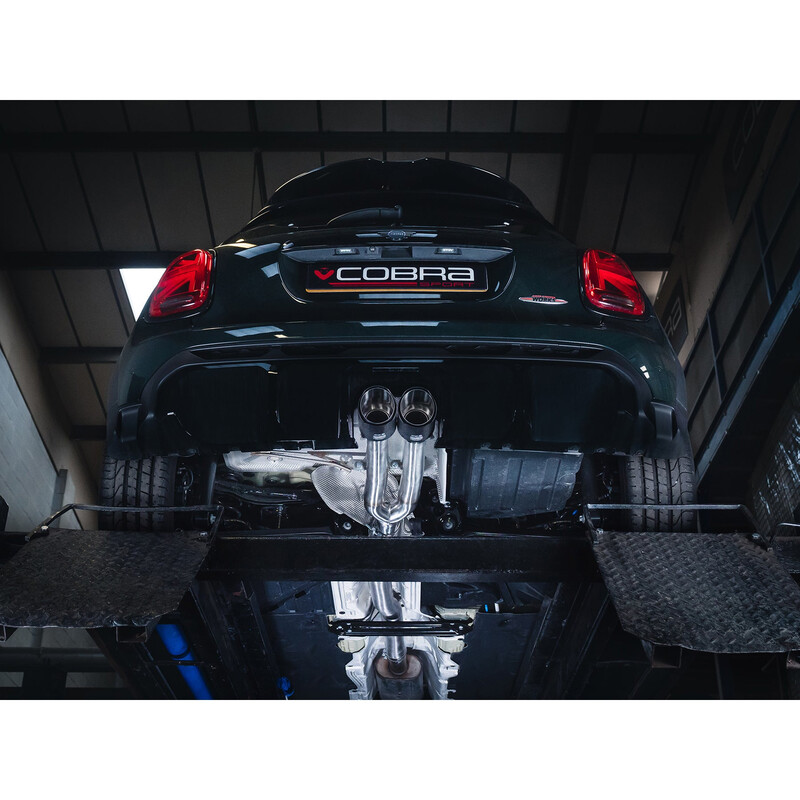 Cobra Sport "Venom Box Delete" GPF Back Exhaust System for Mini John Cooper Works F56 LCI2 (2021+)