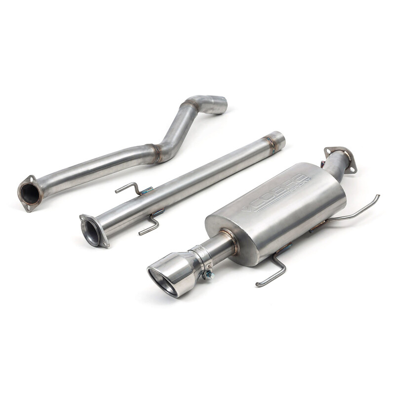 Cobra Sport Secondary Cat Back Exhaust System for Nissan Juke Nismo 2WD (13-18)