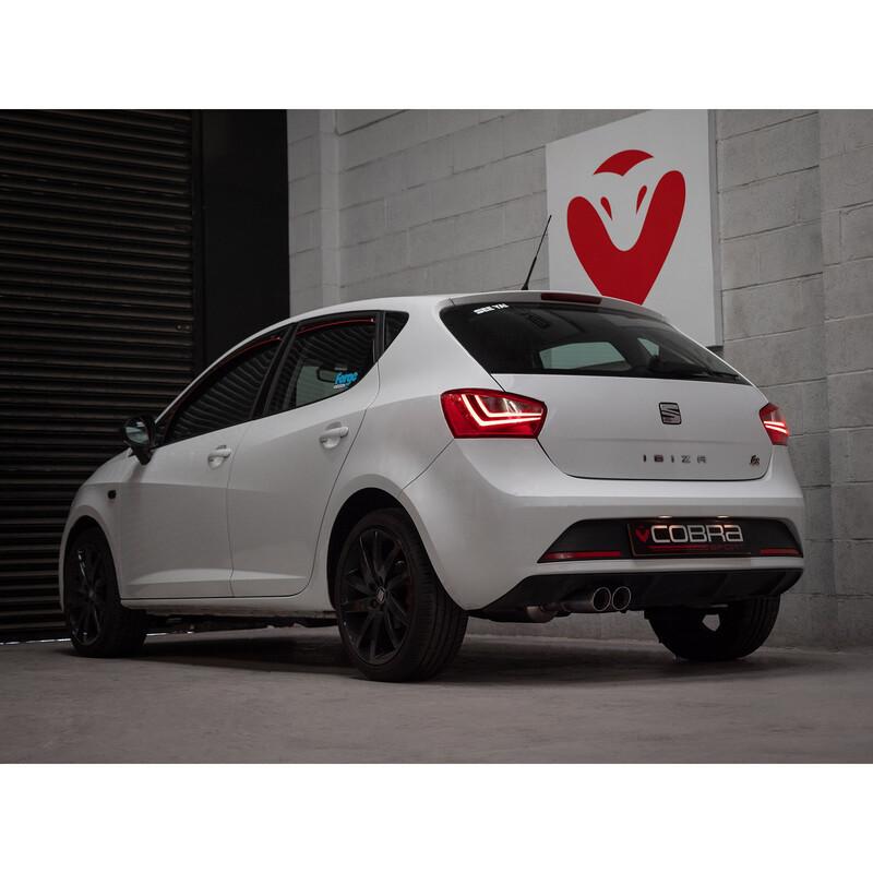 Cobra Sport Cat Back Exhaust System for Seat Ibiza FR 1.2 TSI (15-17)