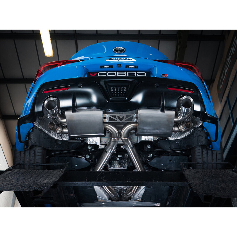 Cobra Sport Valved GPF Back Exhaust System for Toyota Supra A90 (2019+)