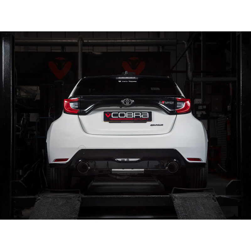 Cobra Sport "Venom Box Delete" Cat Back Exhaust System for Toyota Yaris GR (2020+)