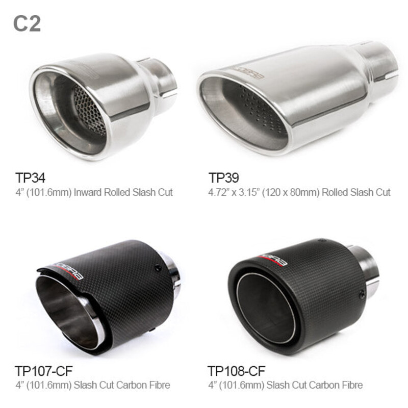 Cobra Sport "Venom Box Delete" Rear Exhaust for Opel Corsa D 1.4L Turbo Black Edition (12-14)