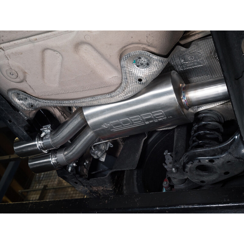 Cobra Sport Cat Back Exhaust System for VW Polo AW GTI 2.0L TSI (17-18)