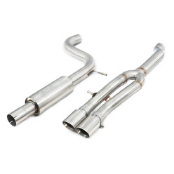 Cobra Sport "Venom Box Delete" Cat Back Exhaust System for VW Polo AW GTI 2.0L TSI (17-18)