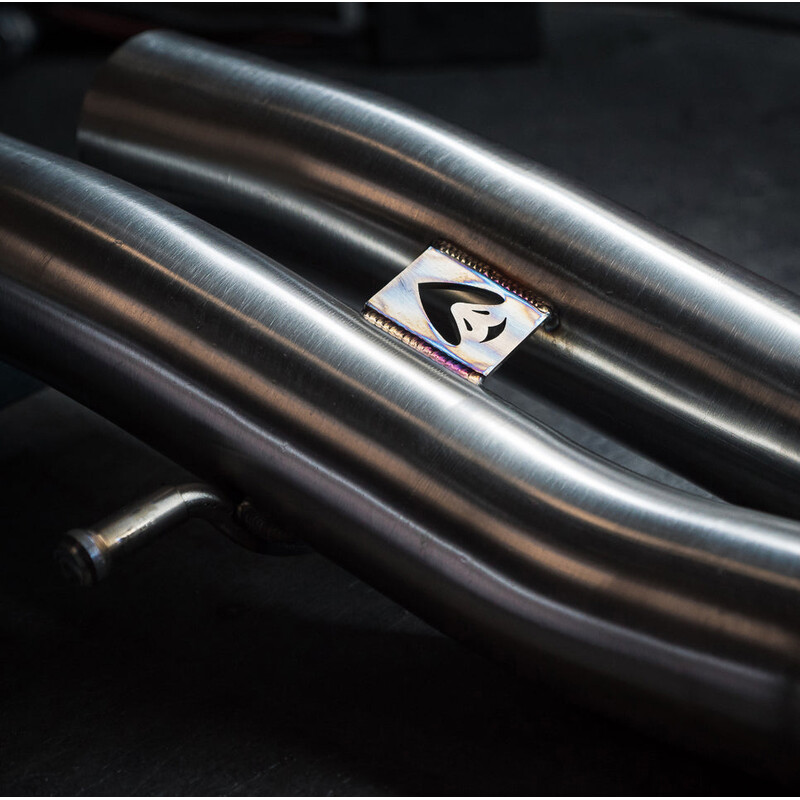 Cobra Sport "Venom Box Delete" Turbo Back Exhaust System for VW Polo AW GTI 2.0L TSI (2019+)