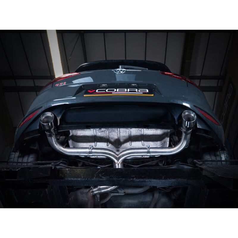 Cobra Sport Rear Exhaust for VW Golf 7.5 GTI (2017+) - Race