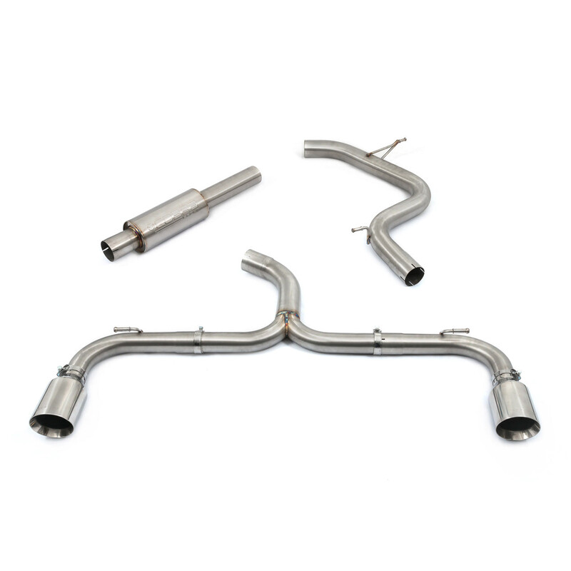 Cobra Sport GPF Back Exhaust System for VW Golf 8 GTI 2.0L TSI (2020+) - Race