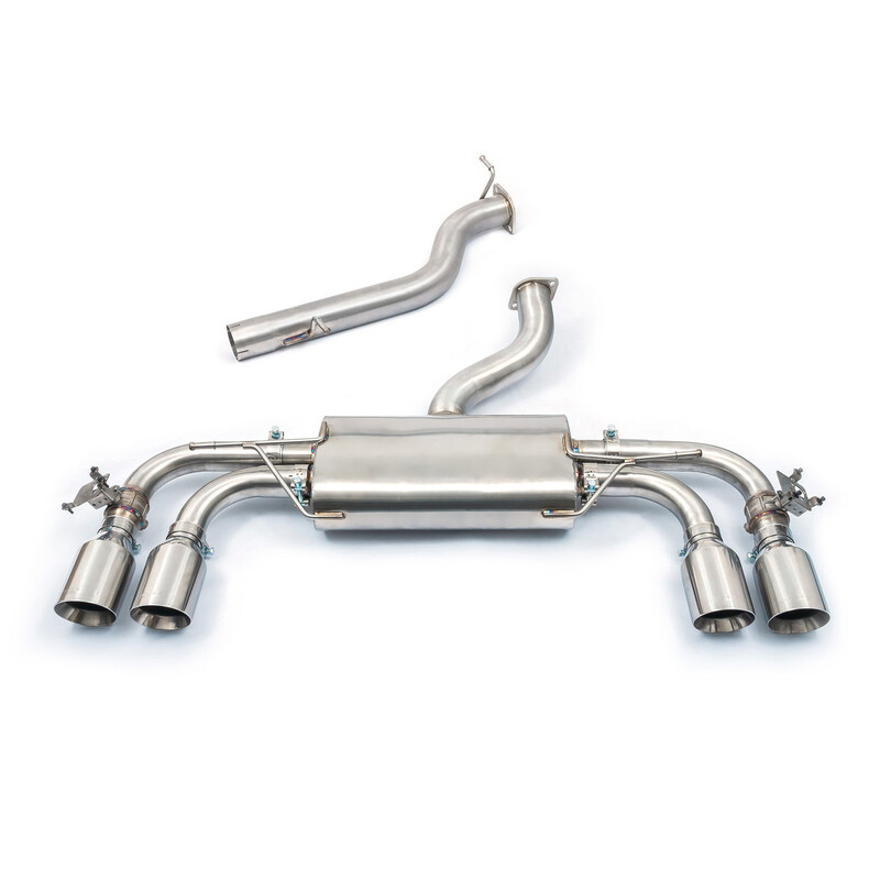 Cobra Sport Valved GPF Back Exhaust System for VW Golf 8 R 2.0L TSI (2021+)