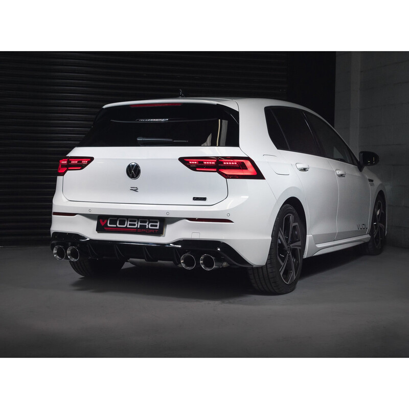 Cobra Sport GPF Back Exhaust System for VW Golf 8 R 2.0L TSI (2021+)
