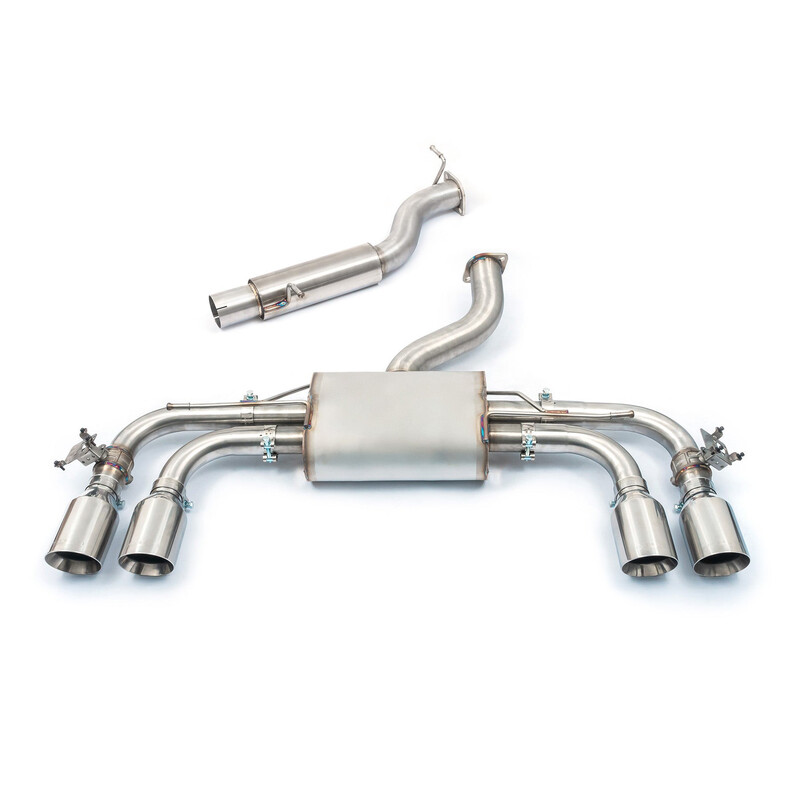 Cobra Sport Valved GPF Back Exhaust System for VW Golf 8 R 2.0L TSI (2021+) - Race