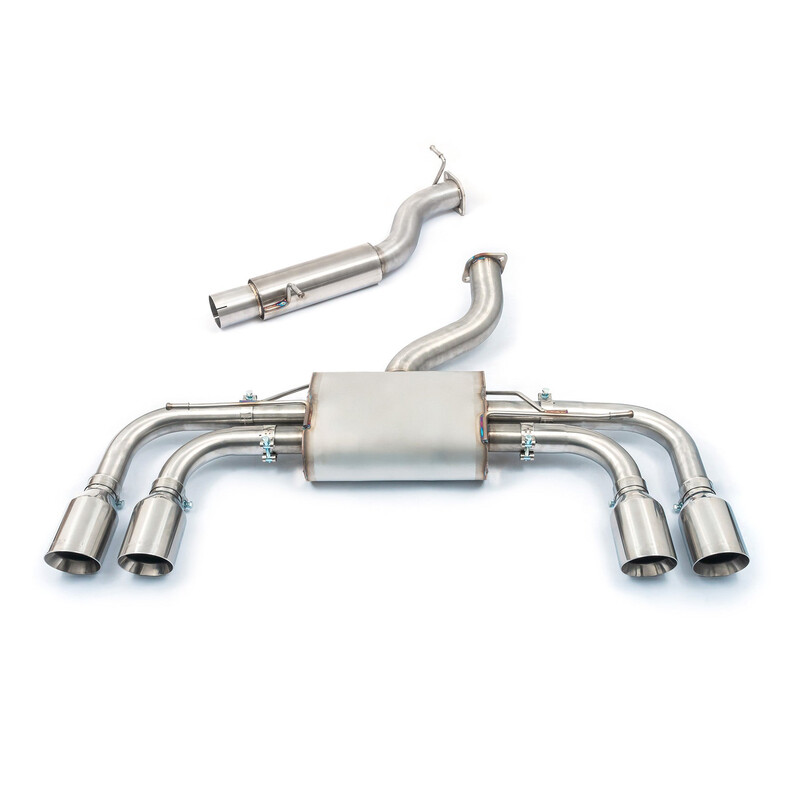 Cobra Sport Valved GPF Back Exhaust System for VW Golf 8 R 2.0L TSI (2021+) - Race