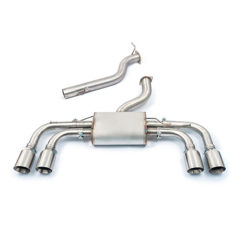 Cobra Sport Valved GPF Back Exhaust System for VW Golf 8 R 2.0L TSI (2021+) - Race