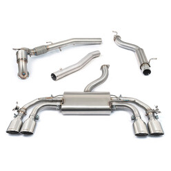 Cobra Sport Valved Turbo Back Exhaust System for VW Golf 8 R 2.0L TSI (2021+)