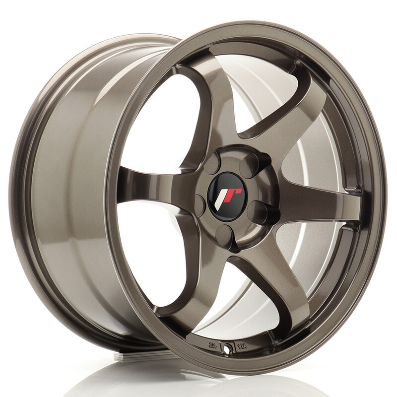 Japan Racing JR-3 Extreme Concave 17x9" (5 hole custom PCD) ET20-35, Bronze