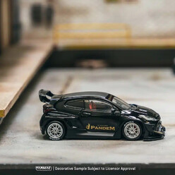 Tarmac Works 1/64 - Pandem Toyota Yaris | Black