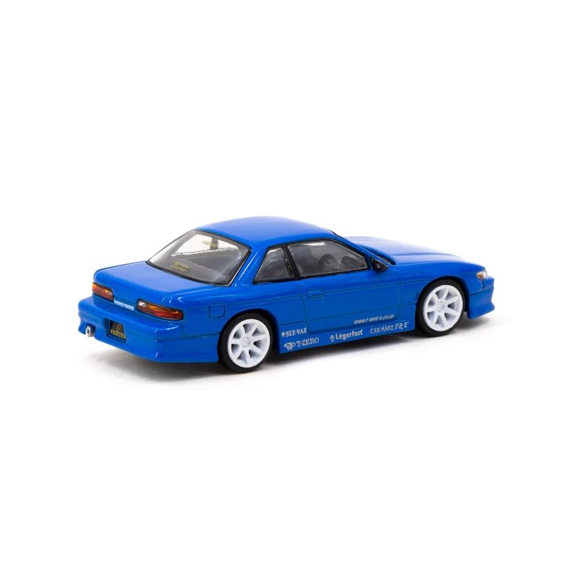 Tarmac Works 1/64 - Nissan Silvia S13 Vertex | Blue Metallic