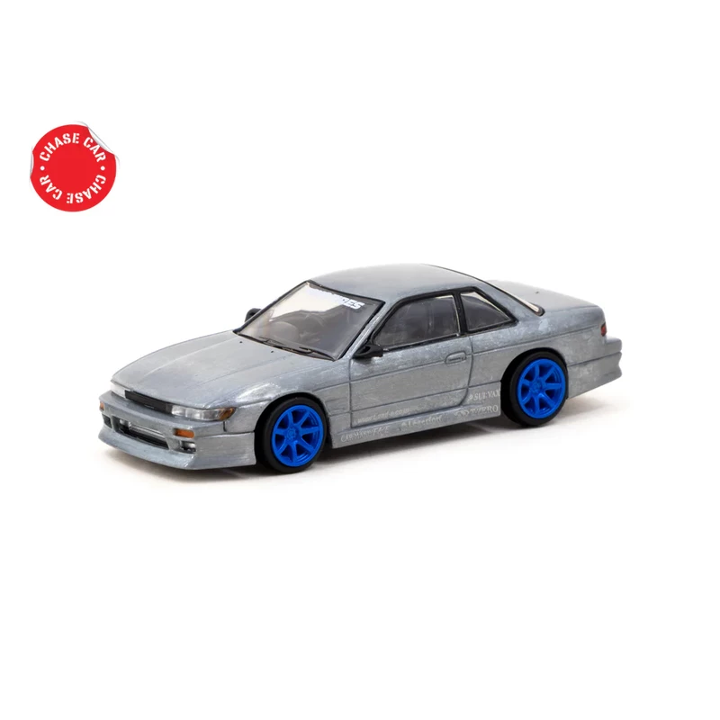 Tarmac Works 1/64 - Nissan Silvia S13 Vertex | Blue Metallic