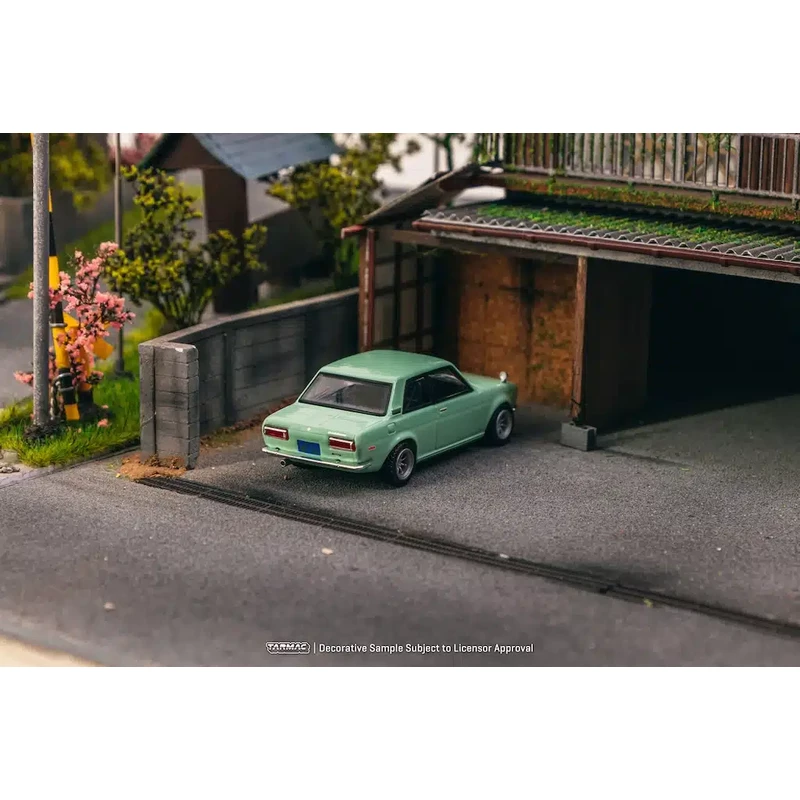 Tarmac Works 1/64 - Datsun 510 | Light Green