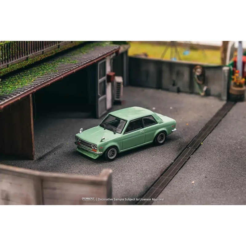 Tarmac Works 1/64 - Datsun 510 | Light Green