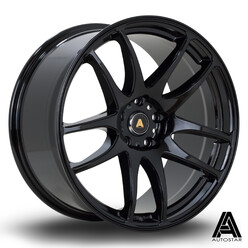 Autostar A510 19x9.5" 5x114.3 ET22, Gloss Black