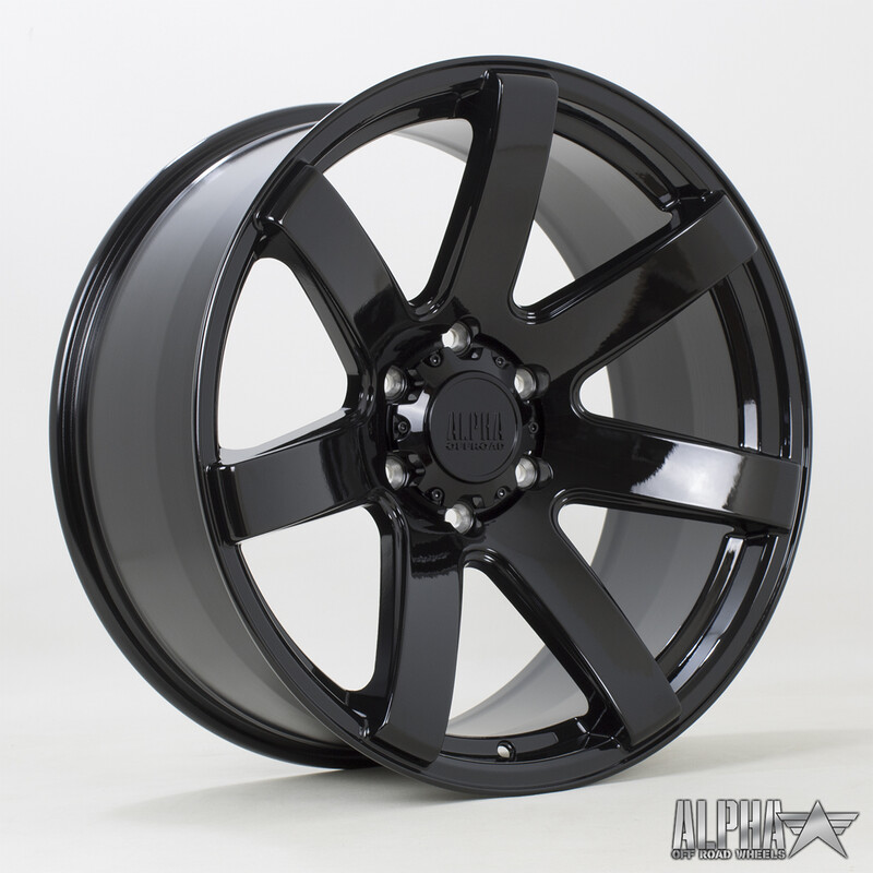 Rota Gauntlet 20x9" 6x139.7 ET40, Gloss Black