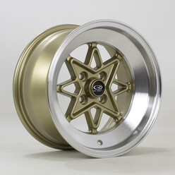 Rota Hachi 15x8" 4x100 ET0, Gloss Black