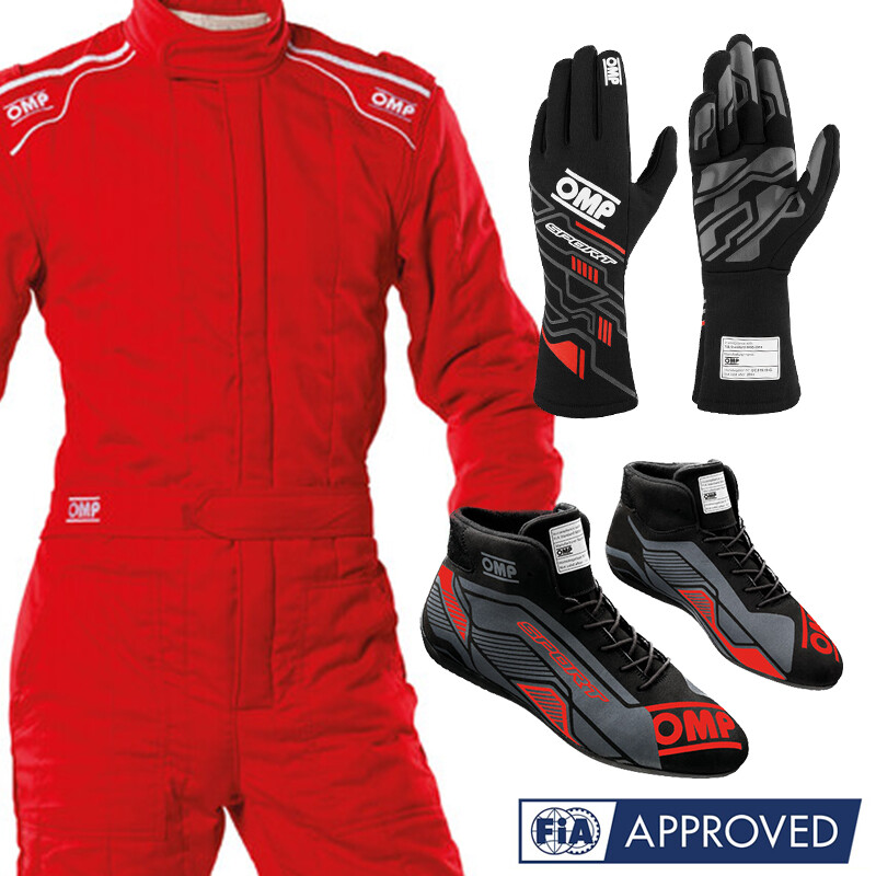 OMP Sport FIA Driver Equipment Discount Pack
