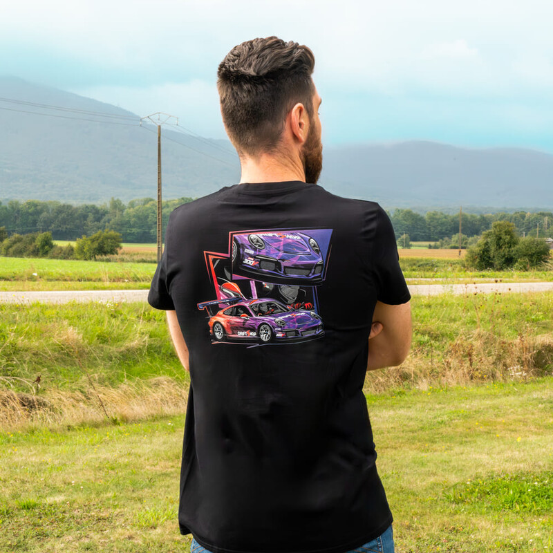 DriftShop Porsche T-Shirt - Black