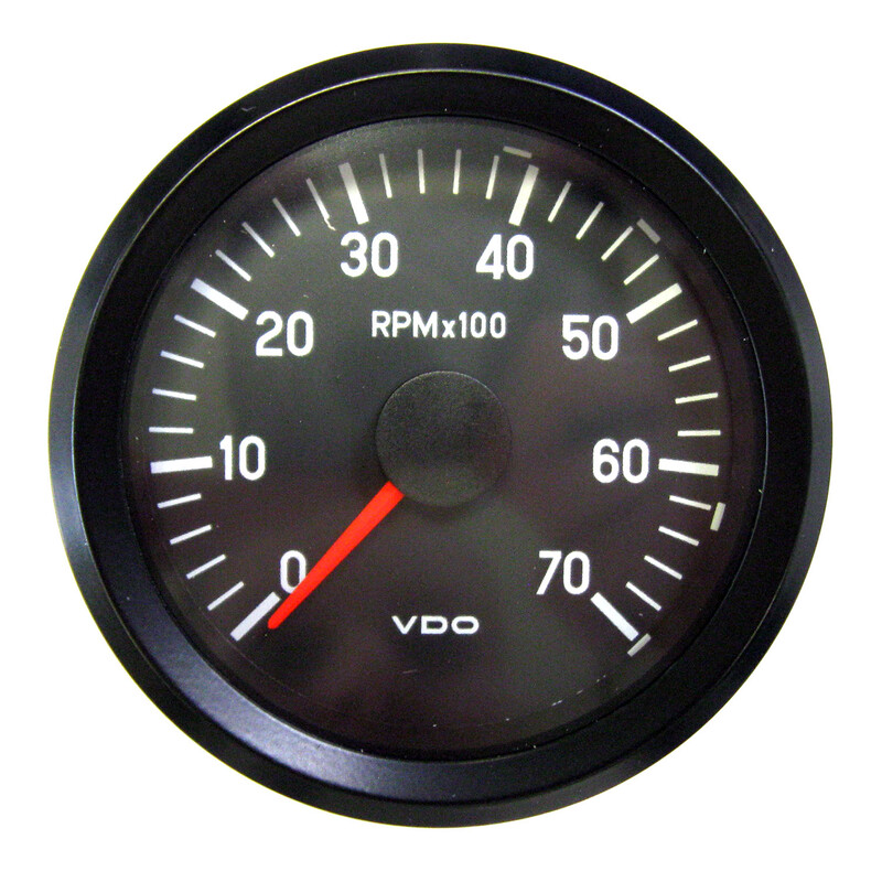 VDO Cockpit Vision Tachometer (7000 tr/min) - Ø 80 mm