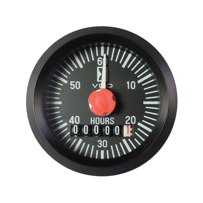 VDO Cockpit International Engine Hours Counter - Ø 52 mm