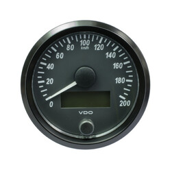 VDO SingleViu Speedometer (200 km/h) - Ø 80 mm