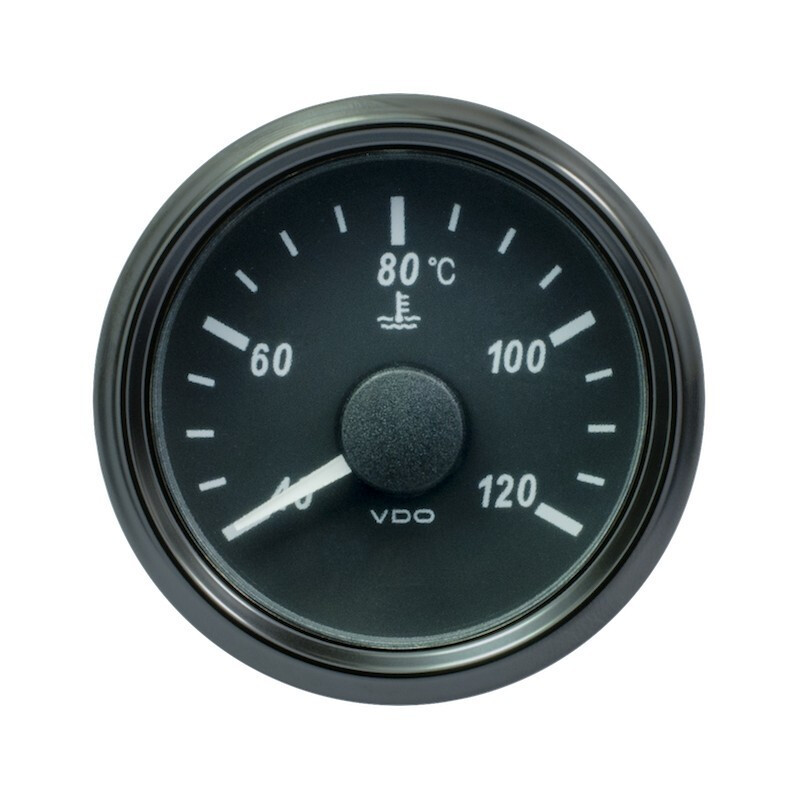 VDO SingleViu Coolant Temperature Gauge (120°C) - Ø 52 mm