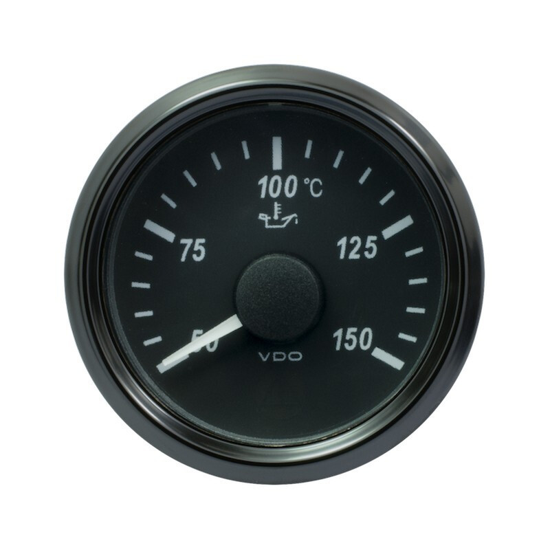 VDO SingleViu Engine Oil Temperature Gauge (150°C) - Ø 52 mm
