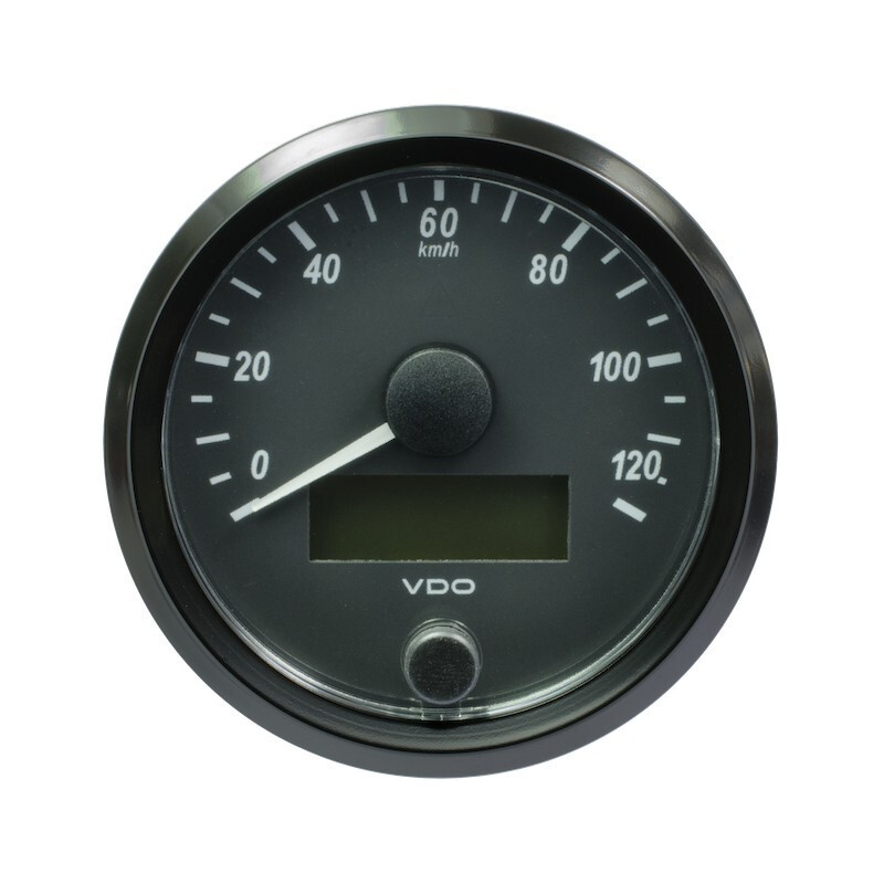 VDO SingleViu Speedometer (120 km/h) - Ø 80 mm