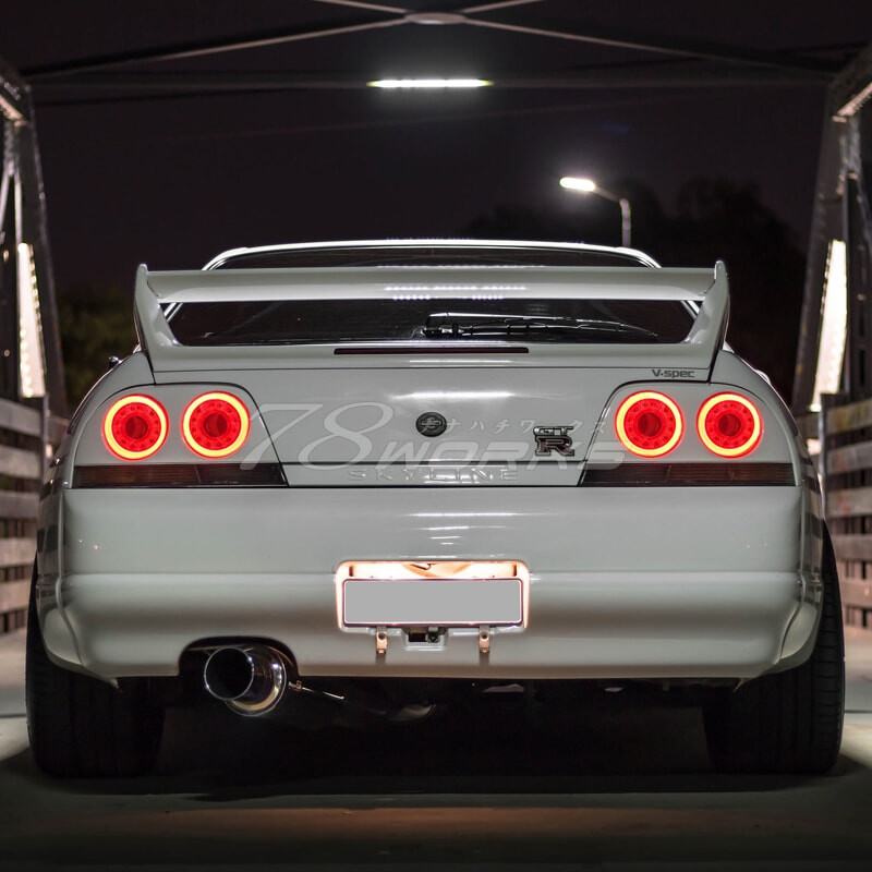 78Works LED Tail Lights for Nissan Skyline R33