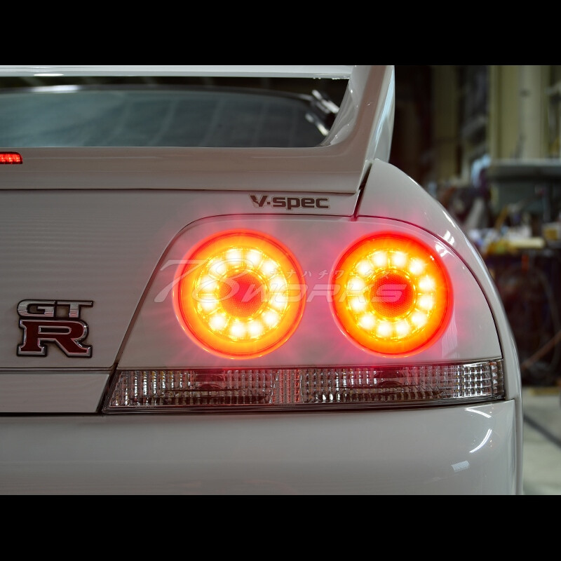 78Works LED Tail Lights for Nissan Skyline R33