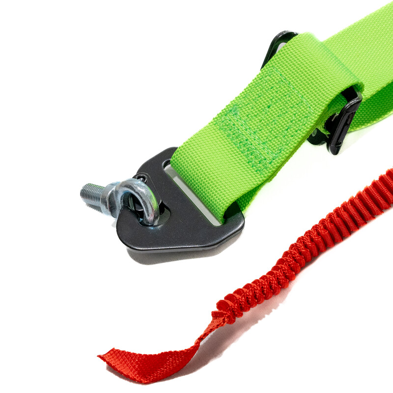 DriftShop 6-Point Harness - Fluo Green - FIA 2025