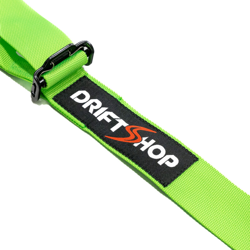 DriftShop 6-Point Harness - Fluo Green - FIA 2025