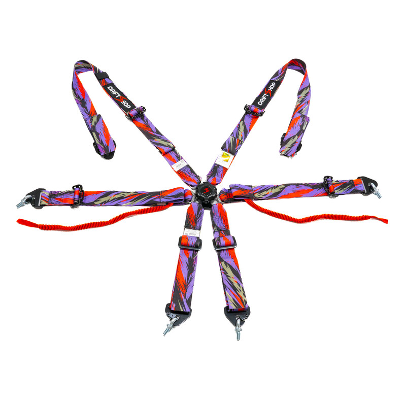 DriftShop 6-Point Harness - FIA 2025