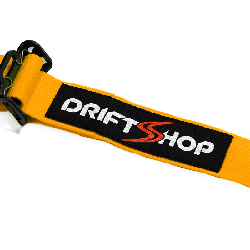DriftShop 6-Point Harness - Orange - FIA 2025