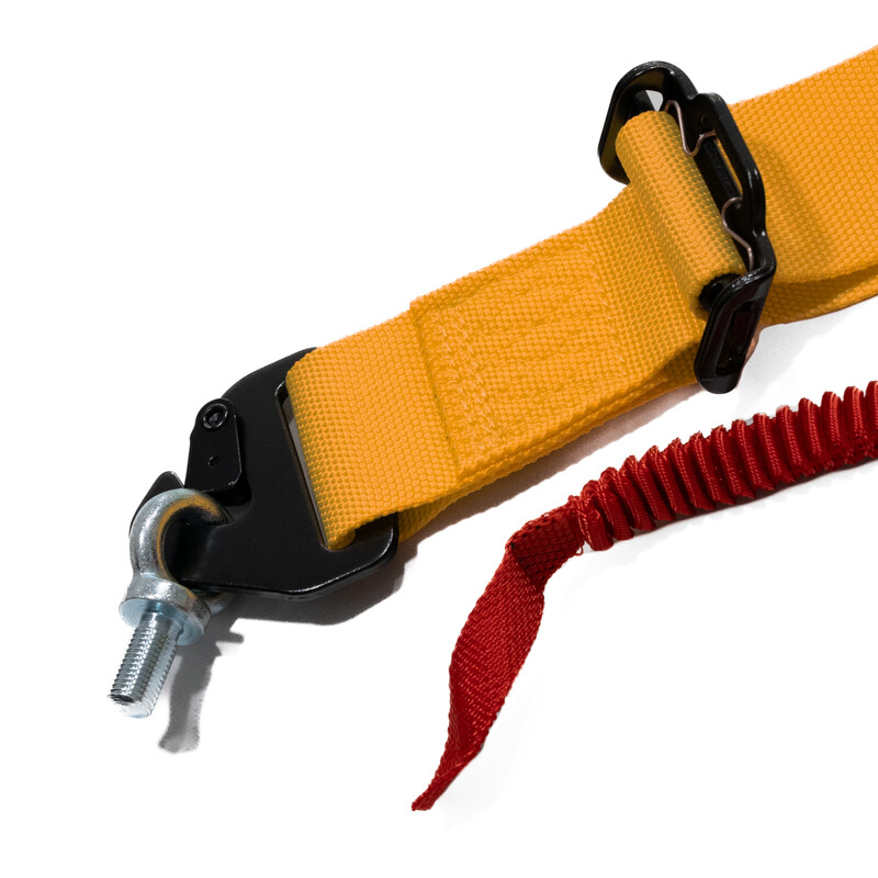 DriftShop 6-Point Harness - Orange - FIA 2025