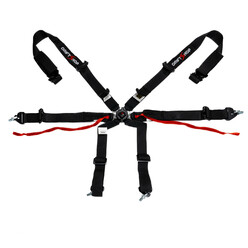 DriftShop ExtraBalls 6-Point Harness - Black - FIA 2025