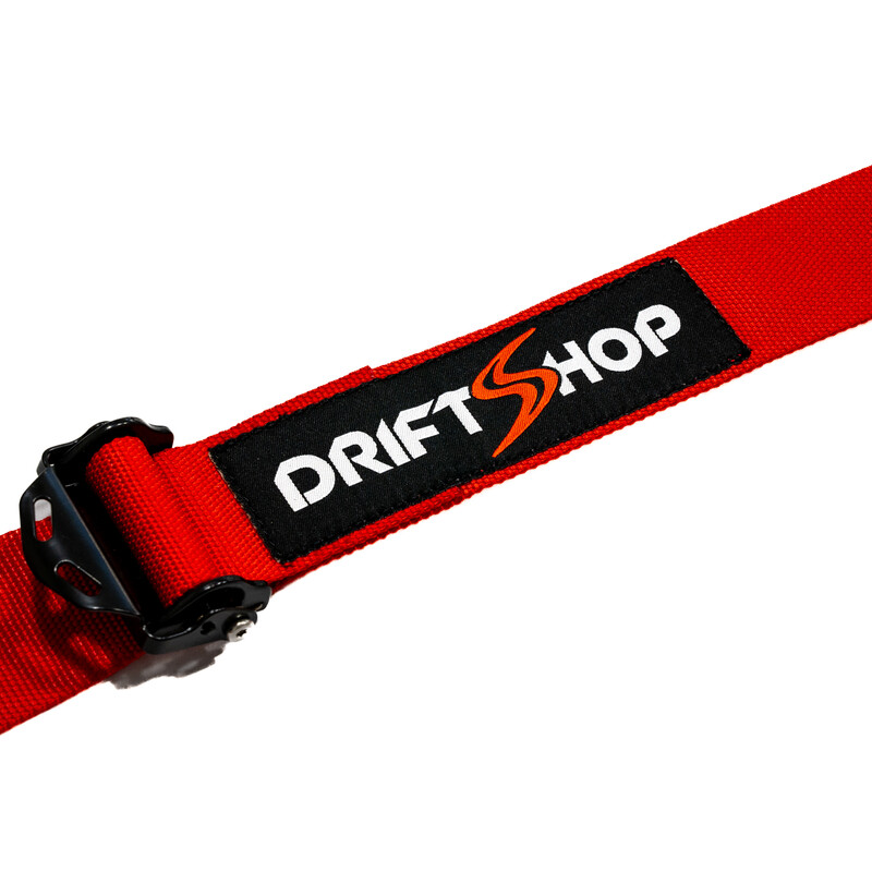 DriftShop ExtraBalls 6-Point Harness - Red - FIA 2025