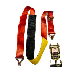 4-Point Wheel Strap for Vehicle Securement & Trailer Transport
