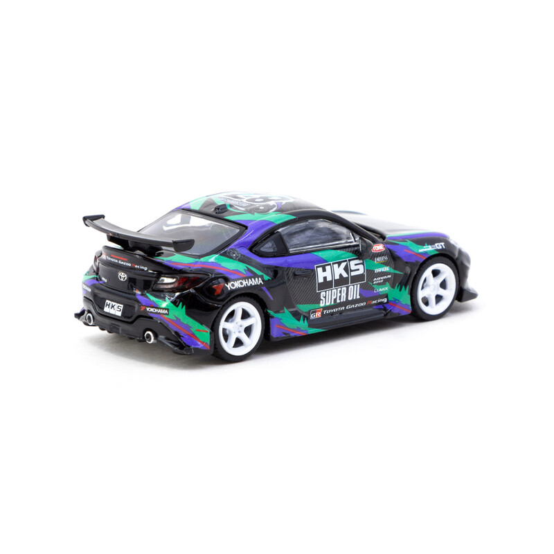Tarmac Works 1/64 - HKS Toyota GR86 | Black