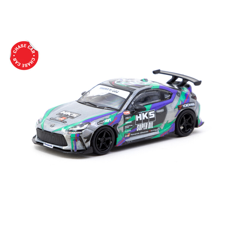 Tarmac Works 1/64 - HKS Toyota GR86 | Black